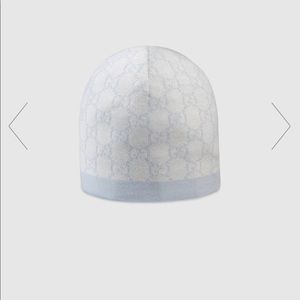 Baby GG Pattern Wool Hat